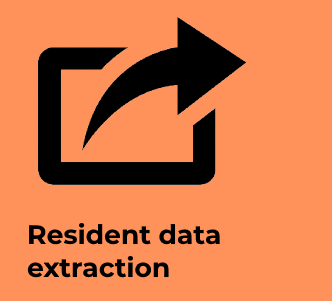Resident data extraction