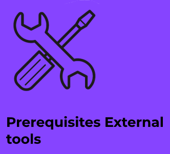 Prerequisites External tools
