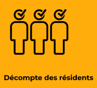 Décompte des résidents actifs